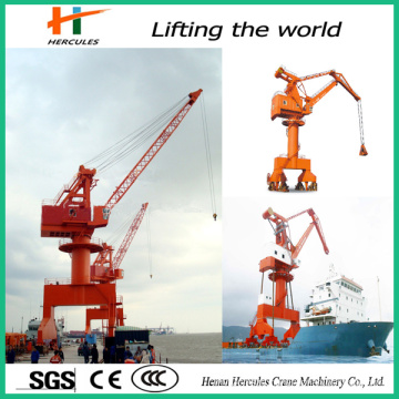 Harbor Pedestal Crane Rotating 360 Degree